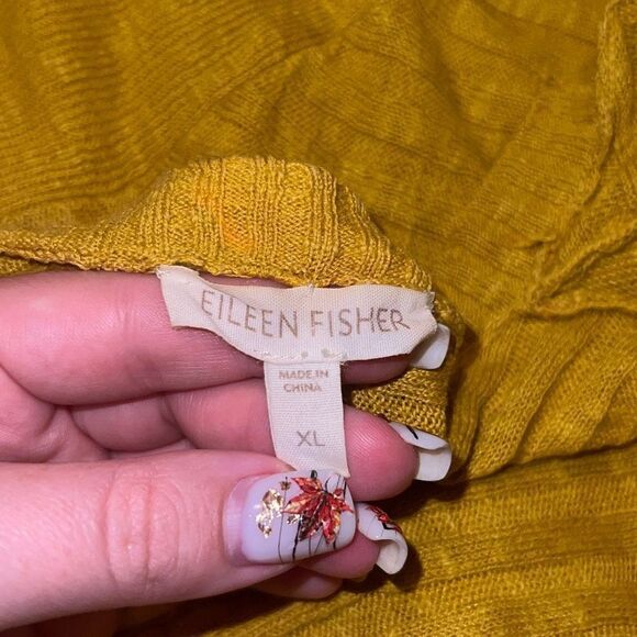 ✨Eileen Fisher Linen Cotton Slub Cardigan✨ - Picture 14 of 14